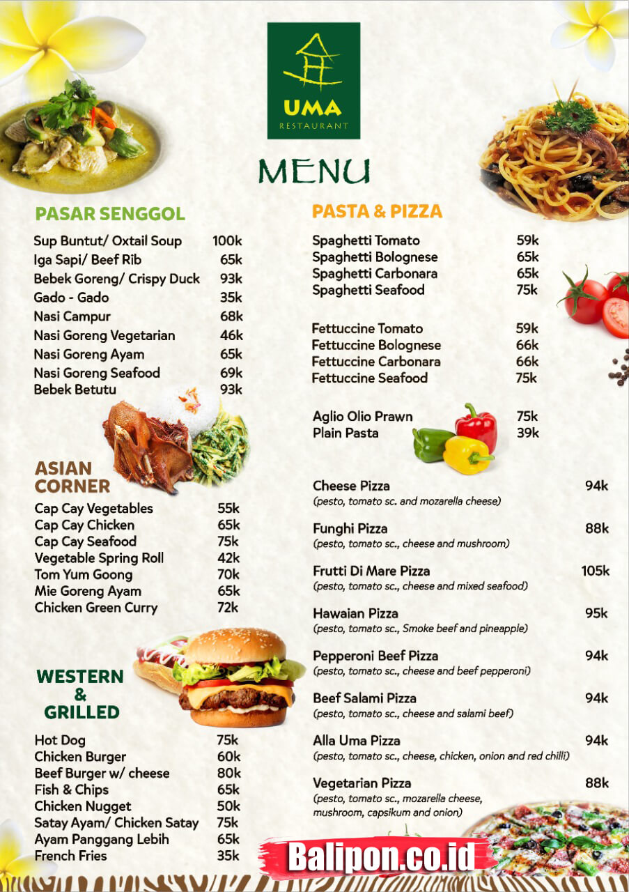 Harga Makanan di Bali Safari Marine Park