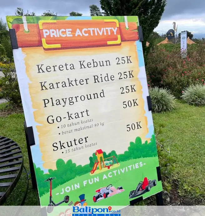 Harga Aktivitas The Blooms Garden Bali