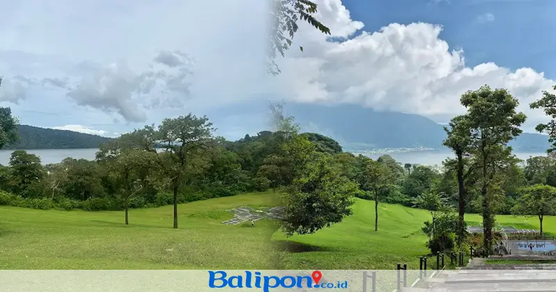 Kebun Raya Bali di Bedugul - View Danau Beratan