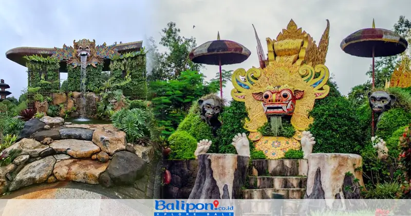 Topiary Barong The Blooms Garden Bedugul